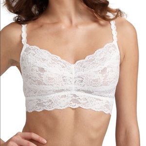 Cosabella white lace bralette - S, NWOT (Italy)